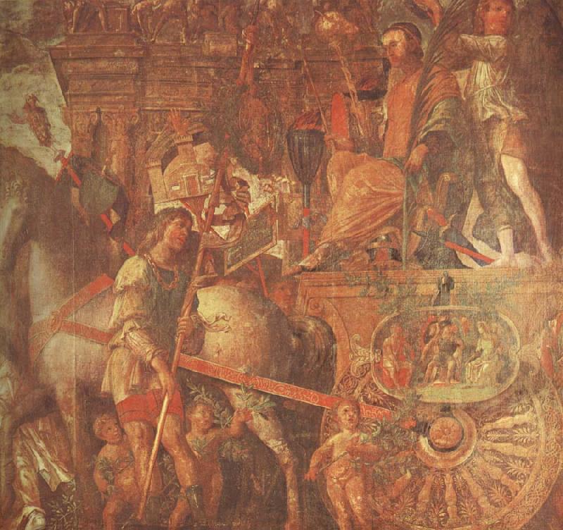 Andrea Mantegna Caesar-s Chariot Sweden oil painting art
